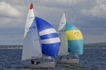 Ideal 18's under Spinnaker